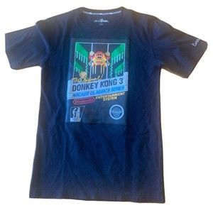 Torrel Nintendo Donkey Kong 3 Limited Edition 1 of 1000 Black T-Shirt Sz. S